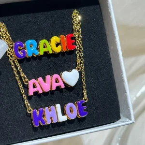 Letter Necklace Jewelry Gift